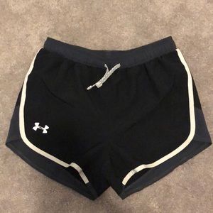 black under armor kids shorts